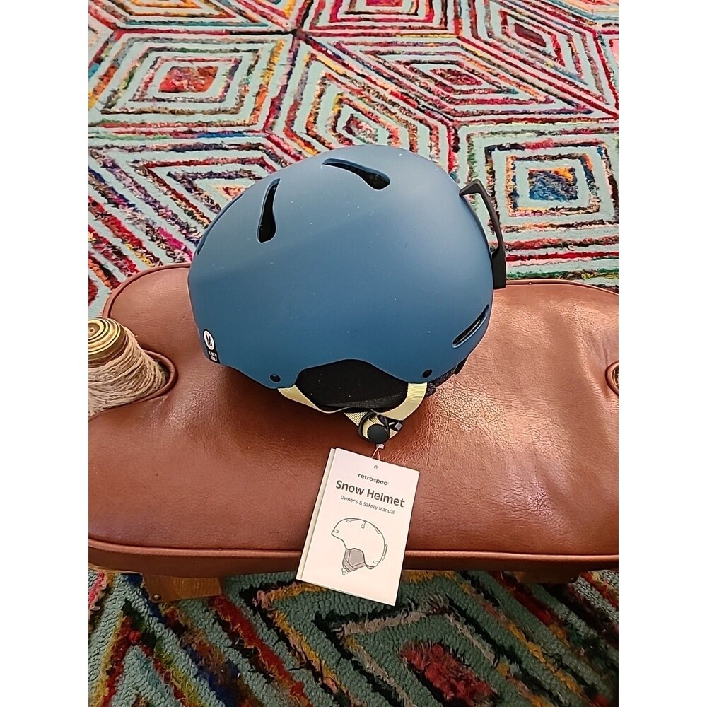Retrospec  Snow Helmet Blue Sz Med. Padded